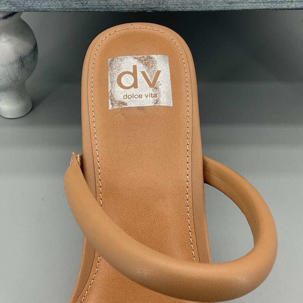 NEW Dolce Vita Women’s Halsty Dress Sandals Tan Size 10M - Picture 6 of 10